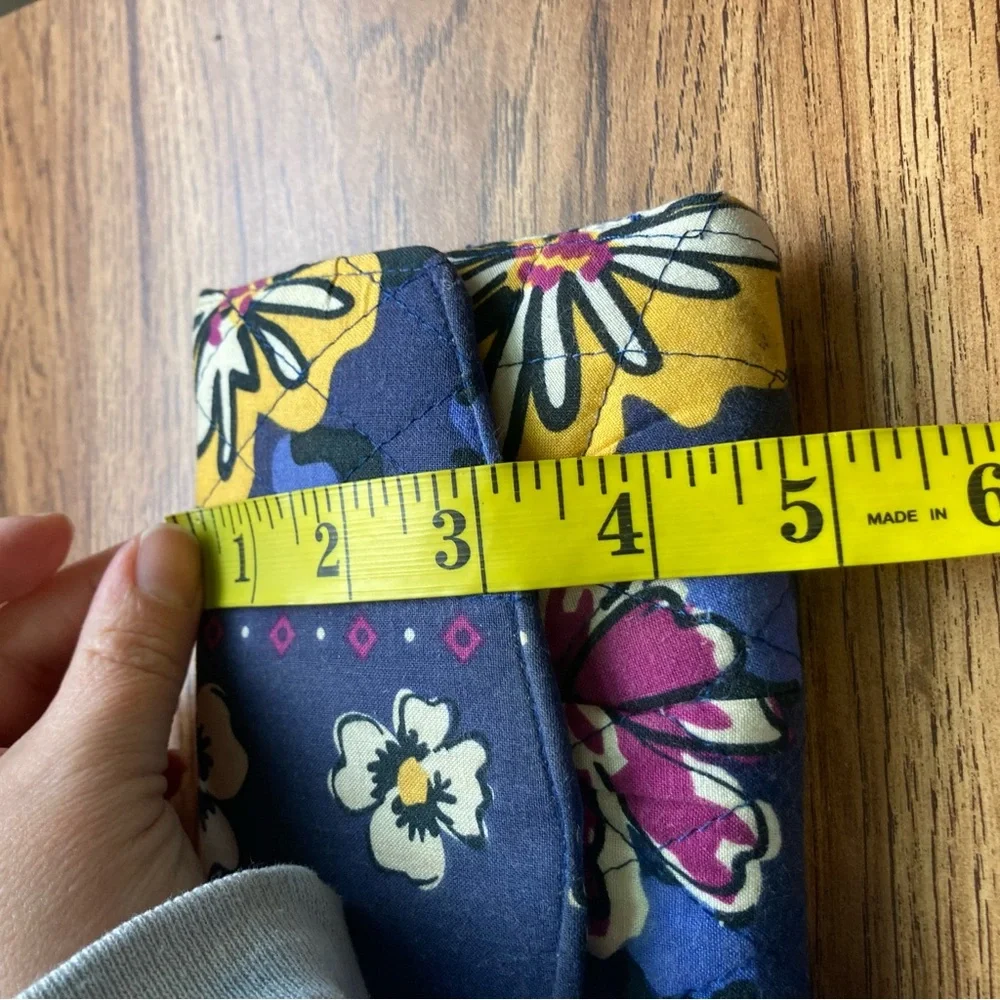 5/$15 Blue & Floral Quilted Wallet
